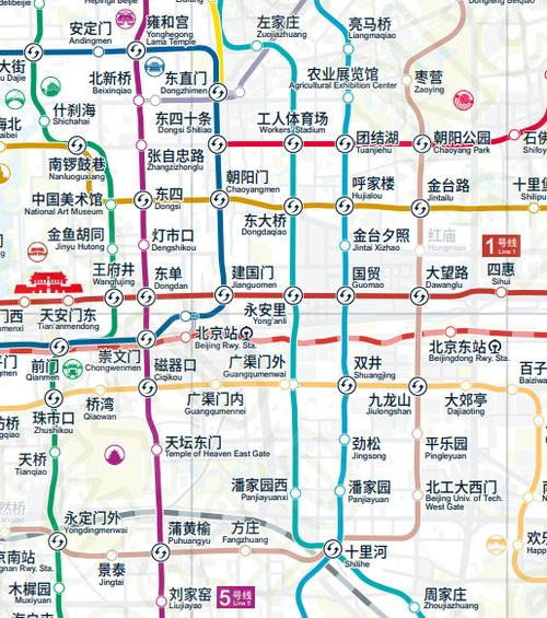 北京市地铁线路图下载缩略图