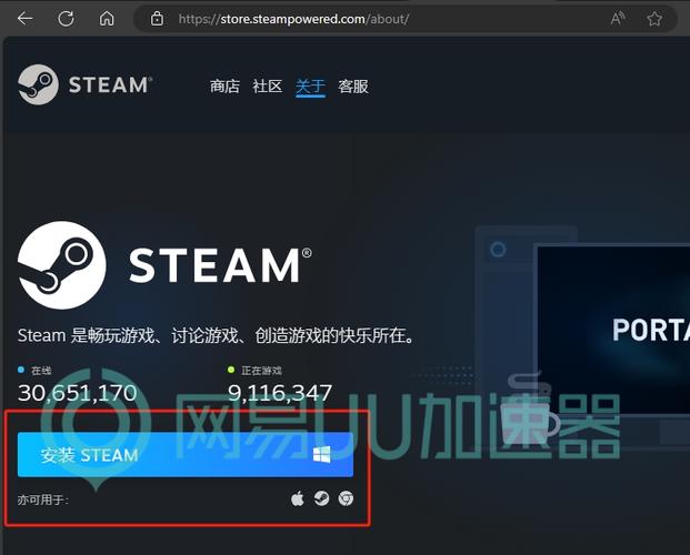 steam官方网站入口登录图标
