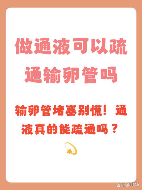 做通液可以疏通输卵管吗缩略图