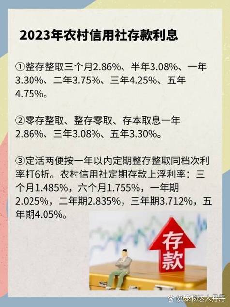 农村信用社定期一年利息多少缩略图