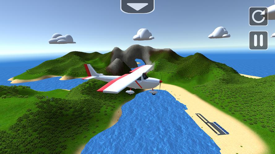 空中飞行模拟器3D图标
