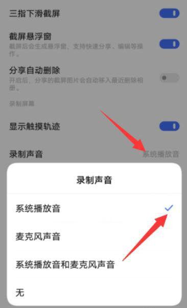 手机录屏没有声音是怎么回事缩略图