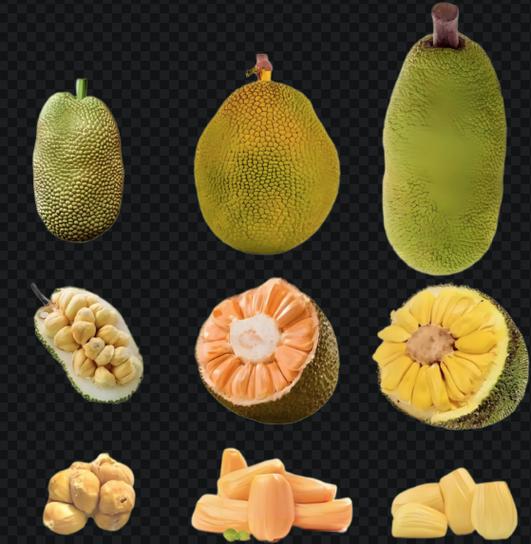 菠萝蜜里面有黑色的点点能吃吗缩略图