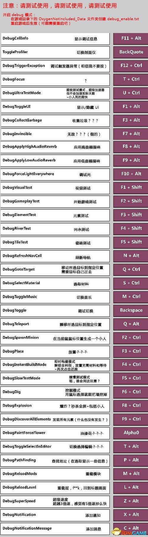 缺氧怎么开启作弊模式游戏截图