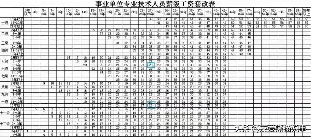 2006年套改工资薪级对照表游戏截图
