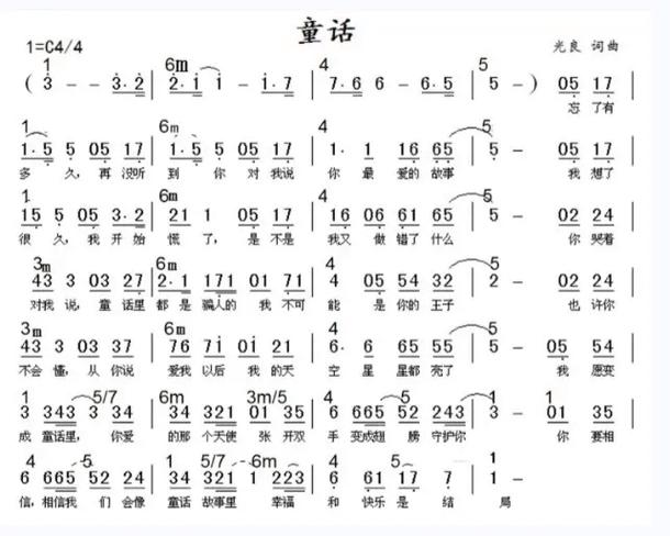钢琴简谱大全100首缩略图