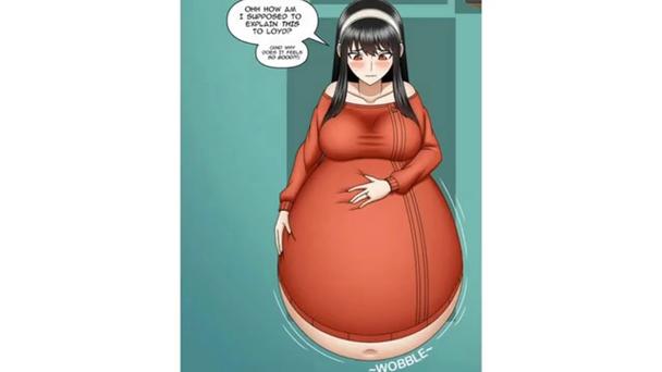 女吃撑肚子变大缩略图