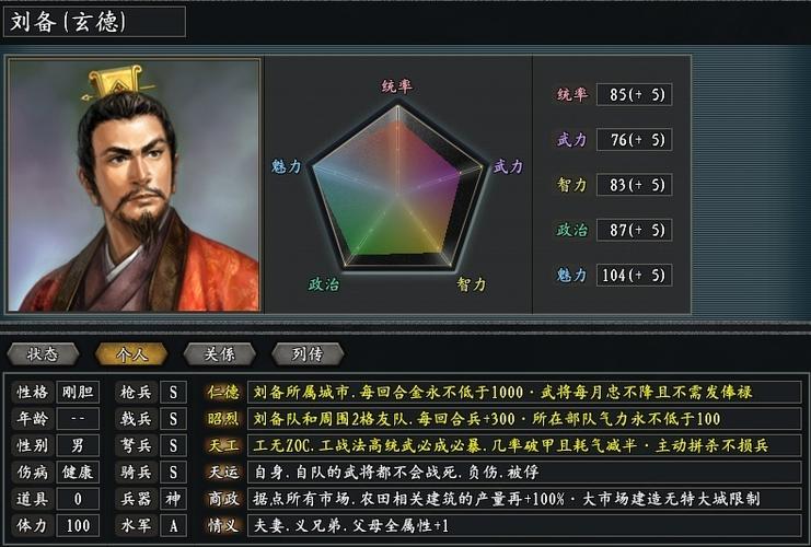 三国志11 207刘备游戏截图