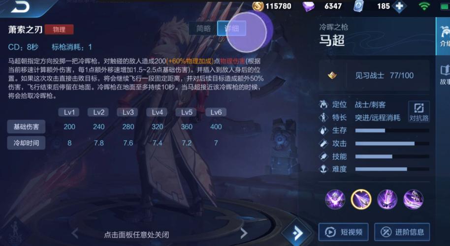 马超的连招顺序是什么缩略图