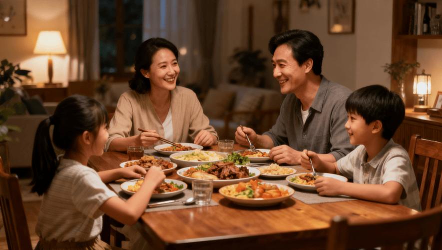 家就是一家人在一起吃饭游戏截图