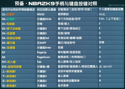nba2k20键位设置游戏截图