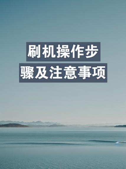 三星手机刷机的步骤图标