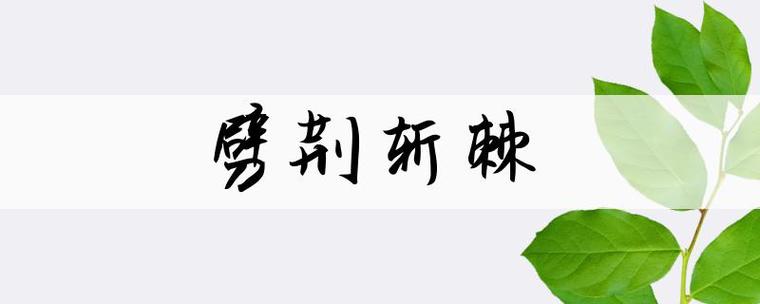 劈荆斩棘和披荆斩棘有什么区别?缩略图