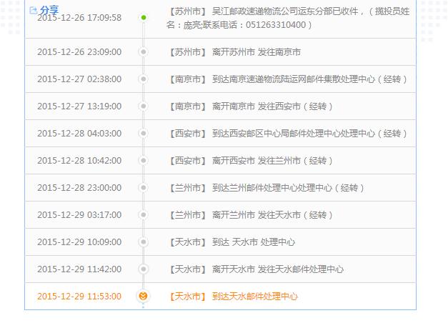查询物流快递邮政快递缩略图