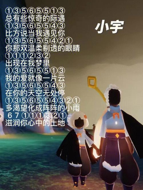 光遇钢琴对应键位缩略图