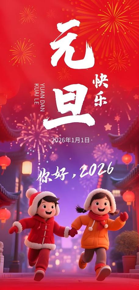元旦快乐祝福语简短缩略图