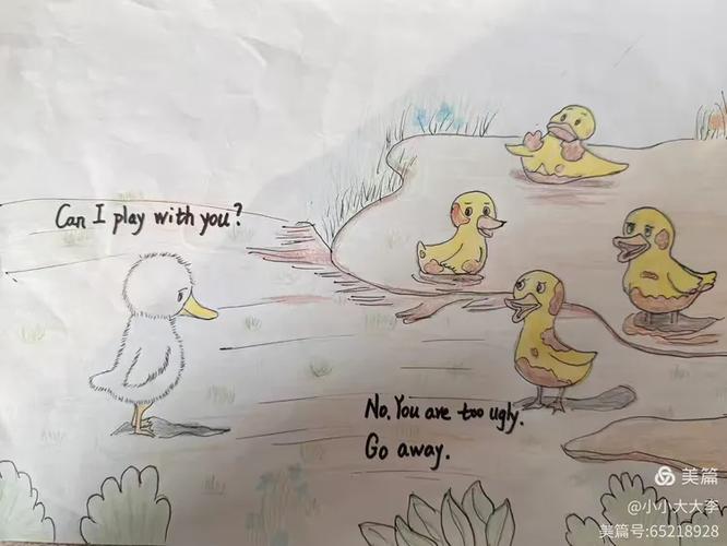 英语绘本绘画作品游戏截图