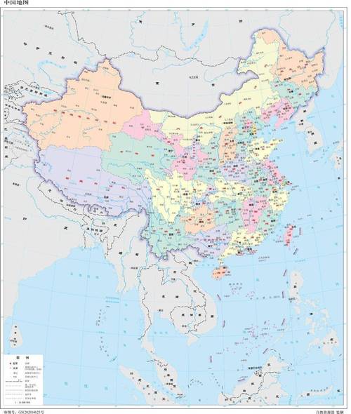 地图窝中国地图高清版大图缩略图