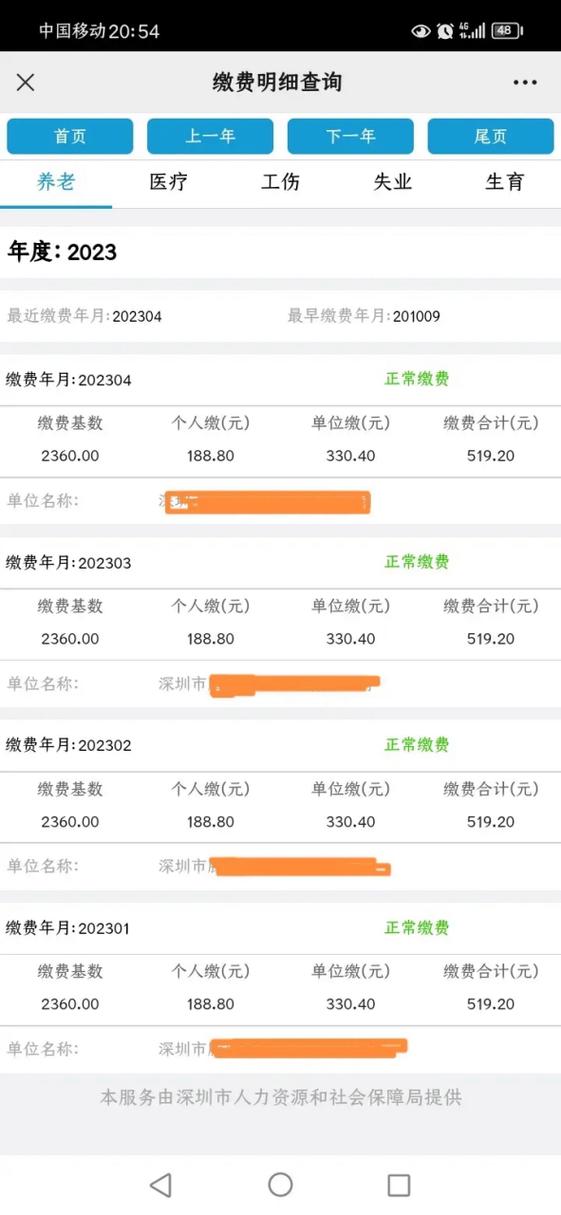 个人社保缴纳游戏截图