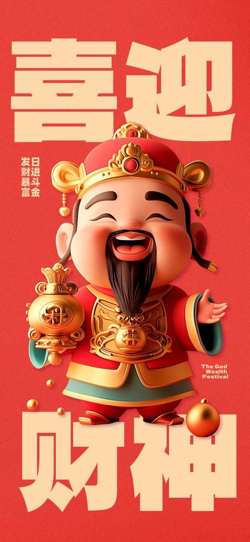 财神爷恭喜发财图片缩略图