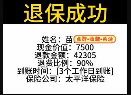 退保全额退款成功游戏截图