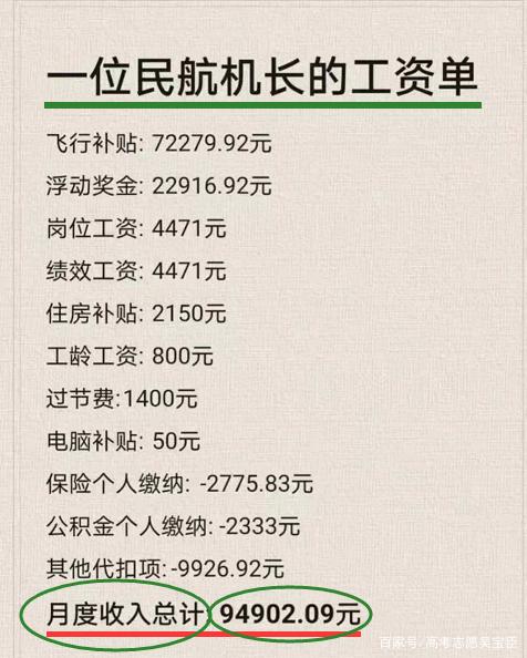 机务工资一般是多少缩略图