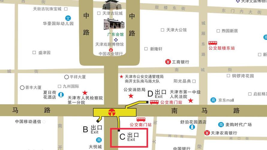 天津站坐地铁用出站吗缩略图