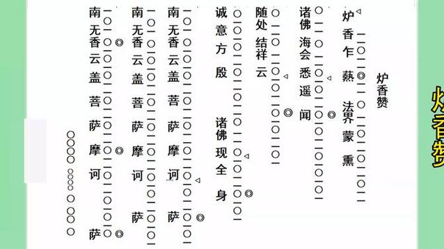 一句一句教唱《炉香赞》缩略图