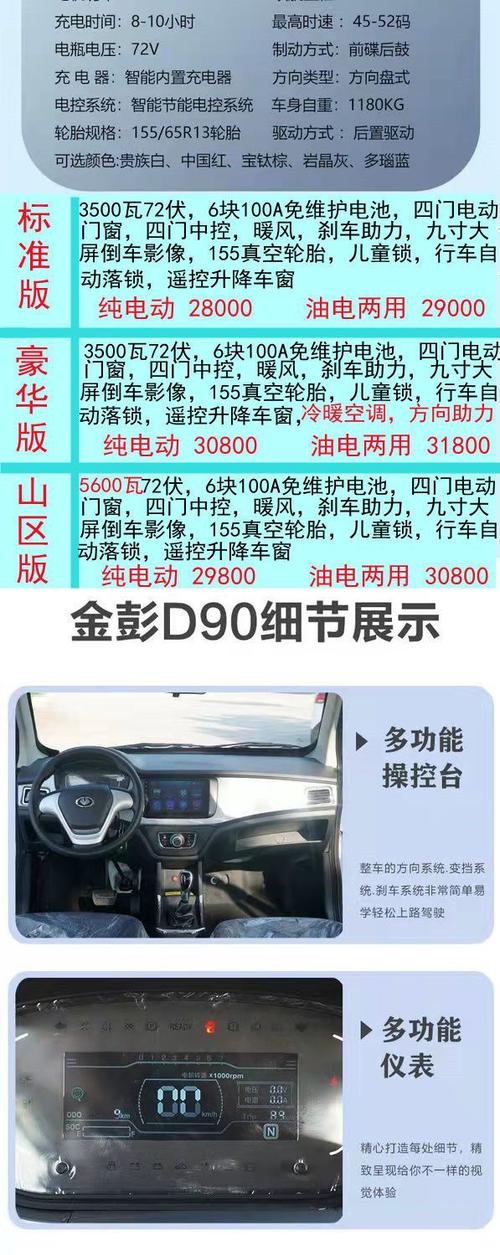 四轮电动汽车十大名牌排名及价格缩略图