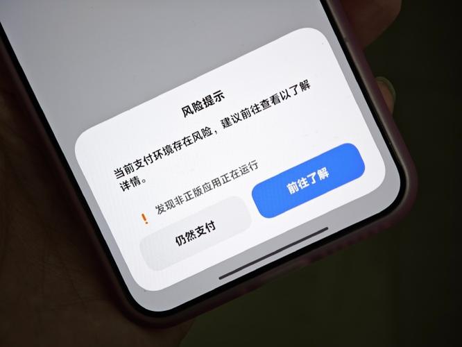 支付环境存在风险没事吧图标