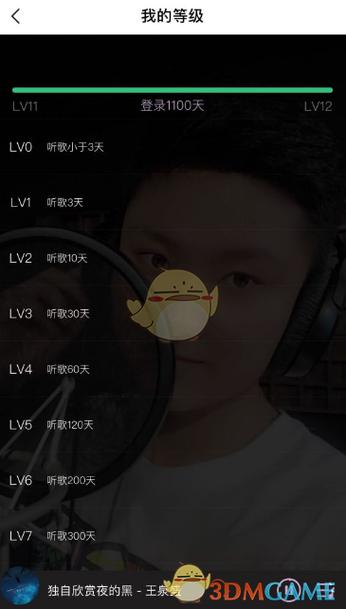 qq音乐等级对照表分钟缩略图