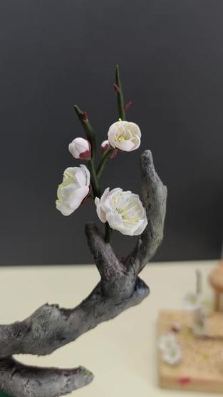 橡皮泥捏梅花缩略图