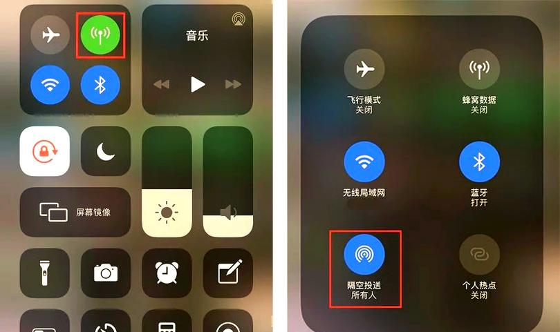 手机给ipad隔空投送不了缩略图
