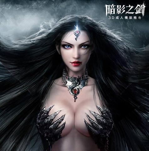 女战士被黑暗力量控制黑化游戏截图