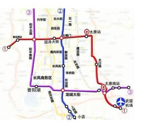 太原市地铁3号线截图