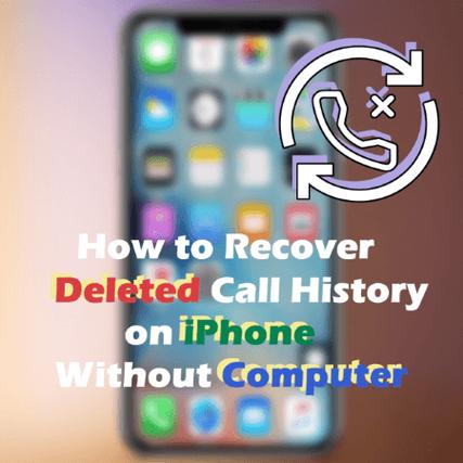 iphone通话记录删了怎么恢复缩略图