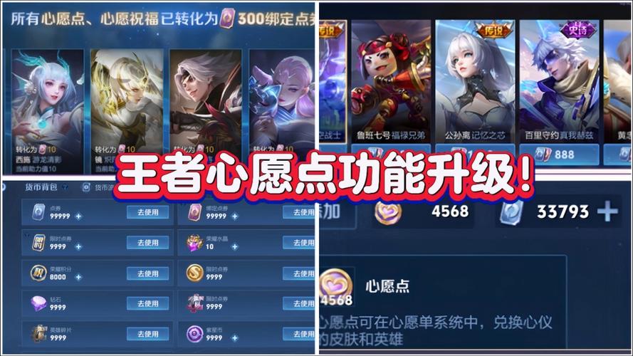 王者荣耀心愿点能干嘛缩略图
