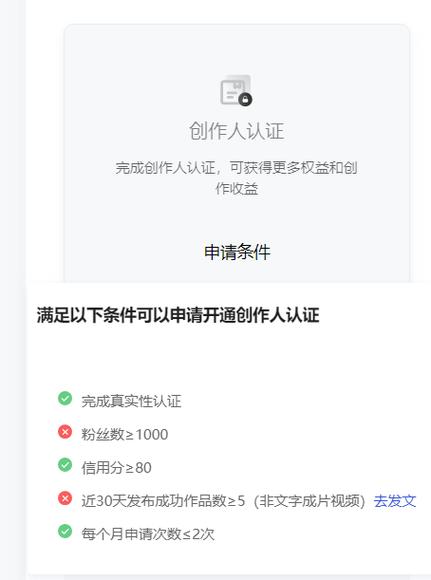 怎么开通创作者权益缩略图