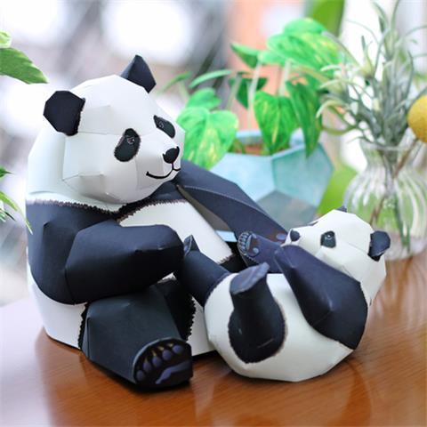 做立体熊猫游戏截图