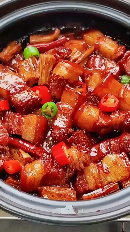 抖音上的红烧五花肉缩略图