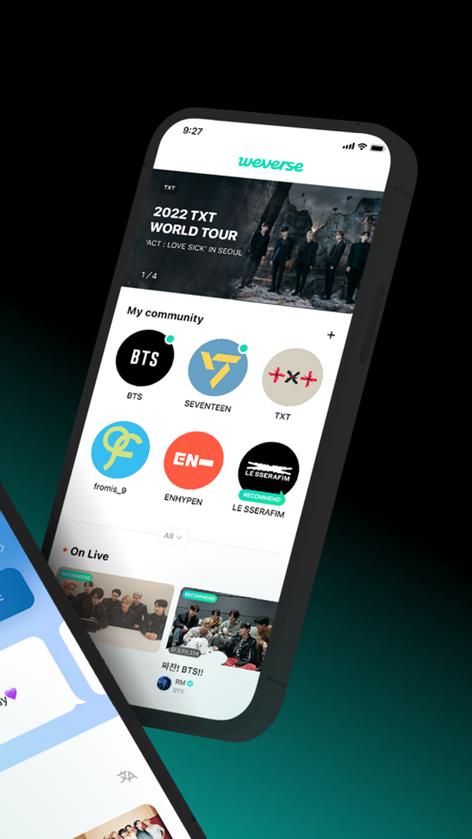weverse官方最新版本更新内容安装图标