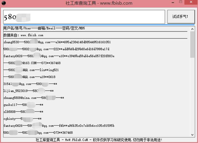 社工库查询工具缩略图