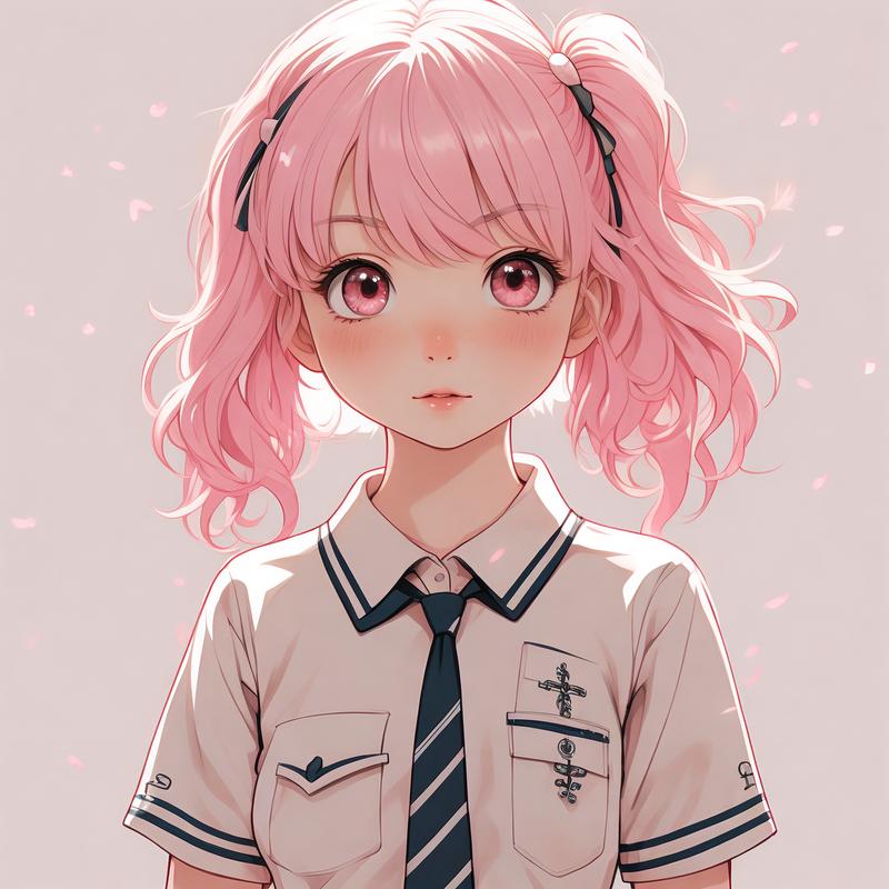 JK漫画粉色头发版缩略图