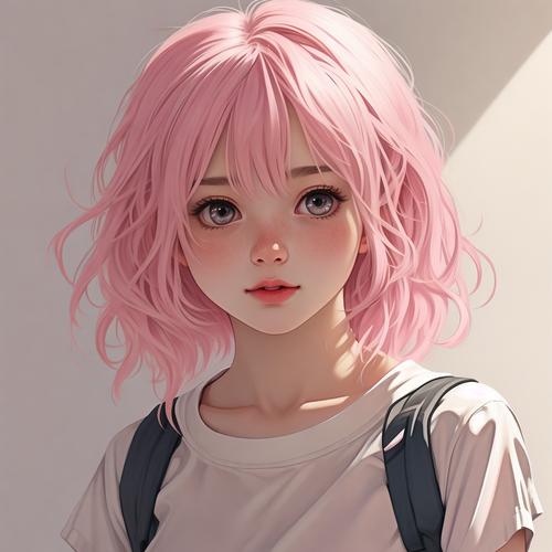 JK漫画APP粉色头像图标