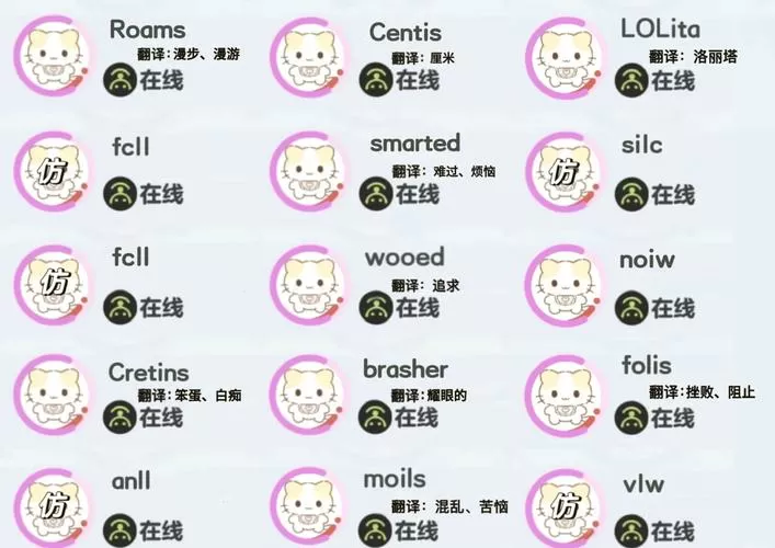 猫咪社区最新地域网名缩略图