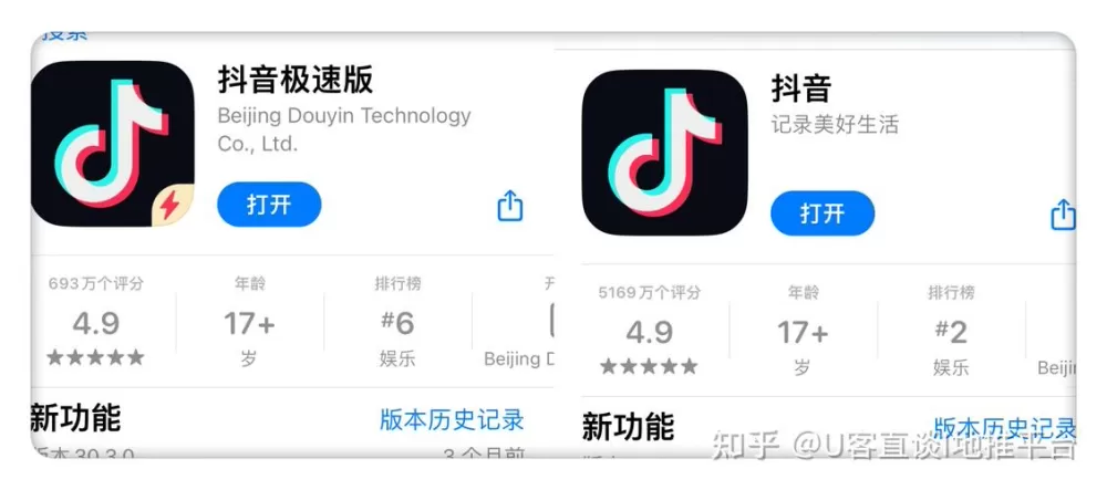 抖音和抖音极速版怎么不互通缩略图