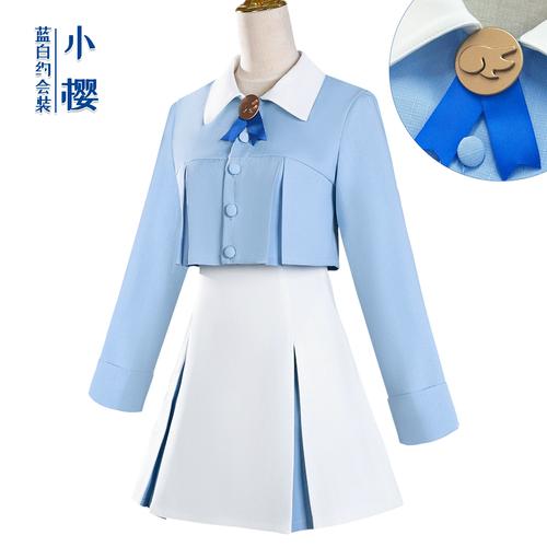 收养JK少女游戏蓝色版无广告免费游戏截图