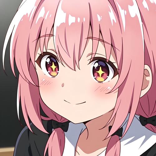 JK漫画APP粉头发小女孩头像图标全免版游戏截图