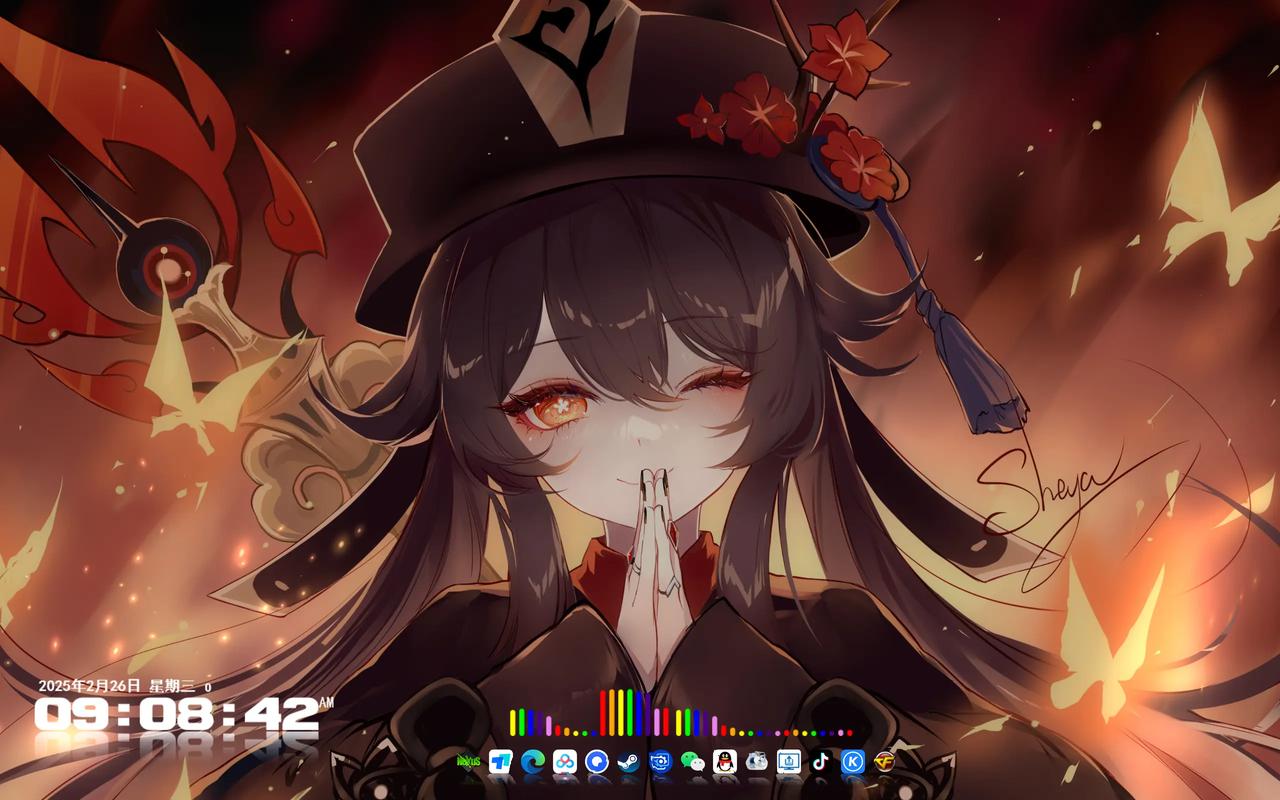 wallpaperengine原神胡桃网站入口图标