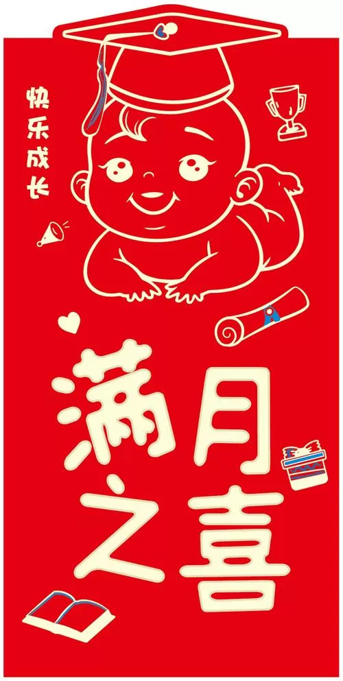小宝宝满月红包祝福语缩略图